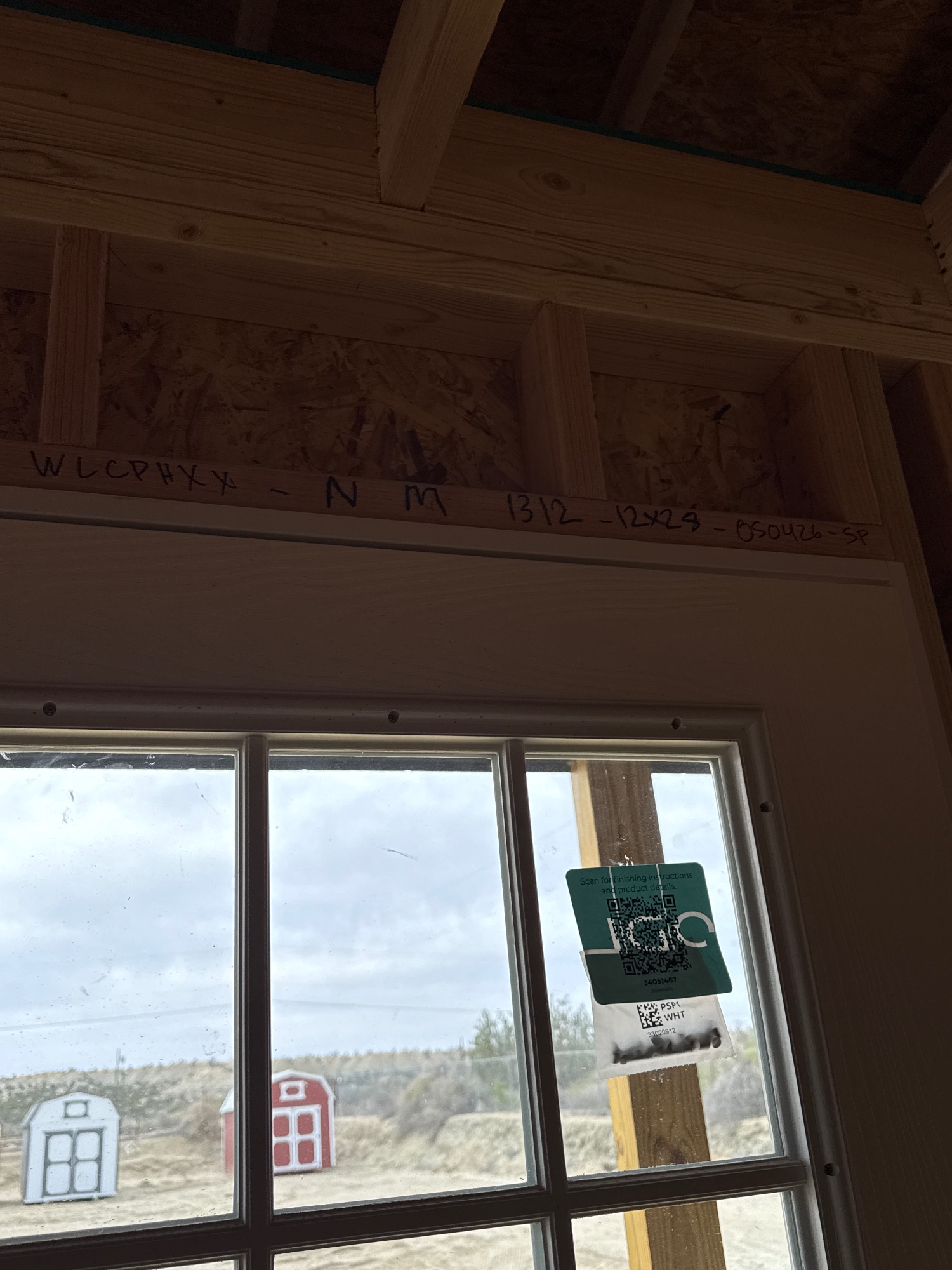 Lofted Barn Center Porch - 12x28 image 3