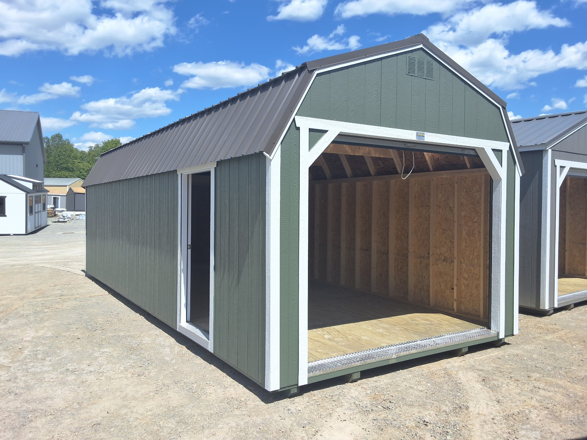 Lofted Barn Garage - 12x28