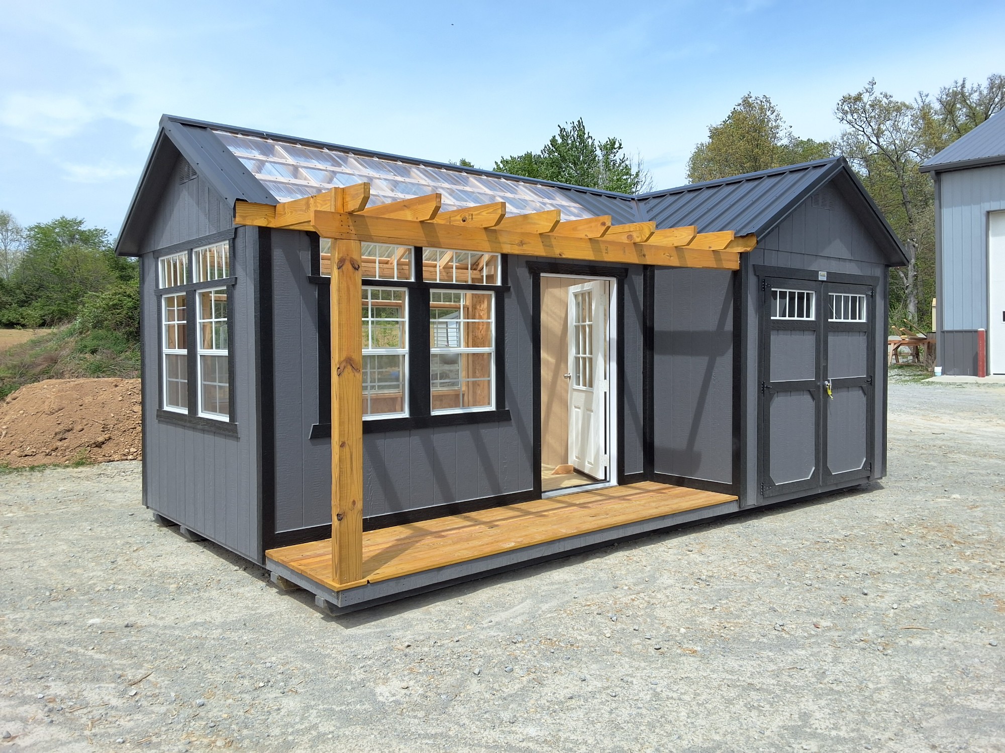 Utility Side Porch - 12x20