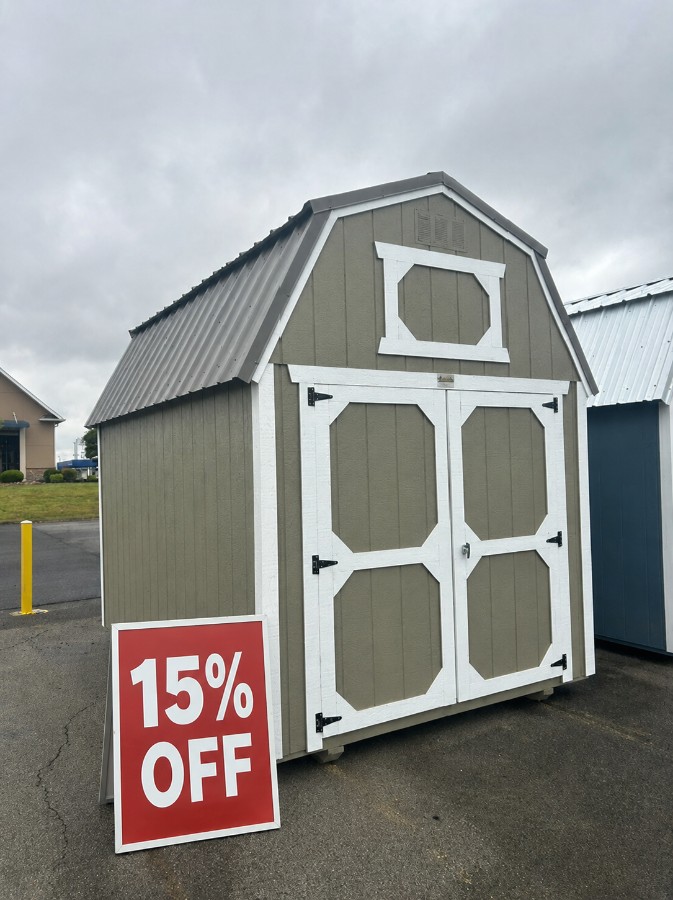 #29 Lofted Barn - 8 X 12 - Special Price ($3,421.25 or as low as $116.37 / Month)
