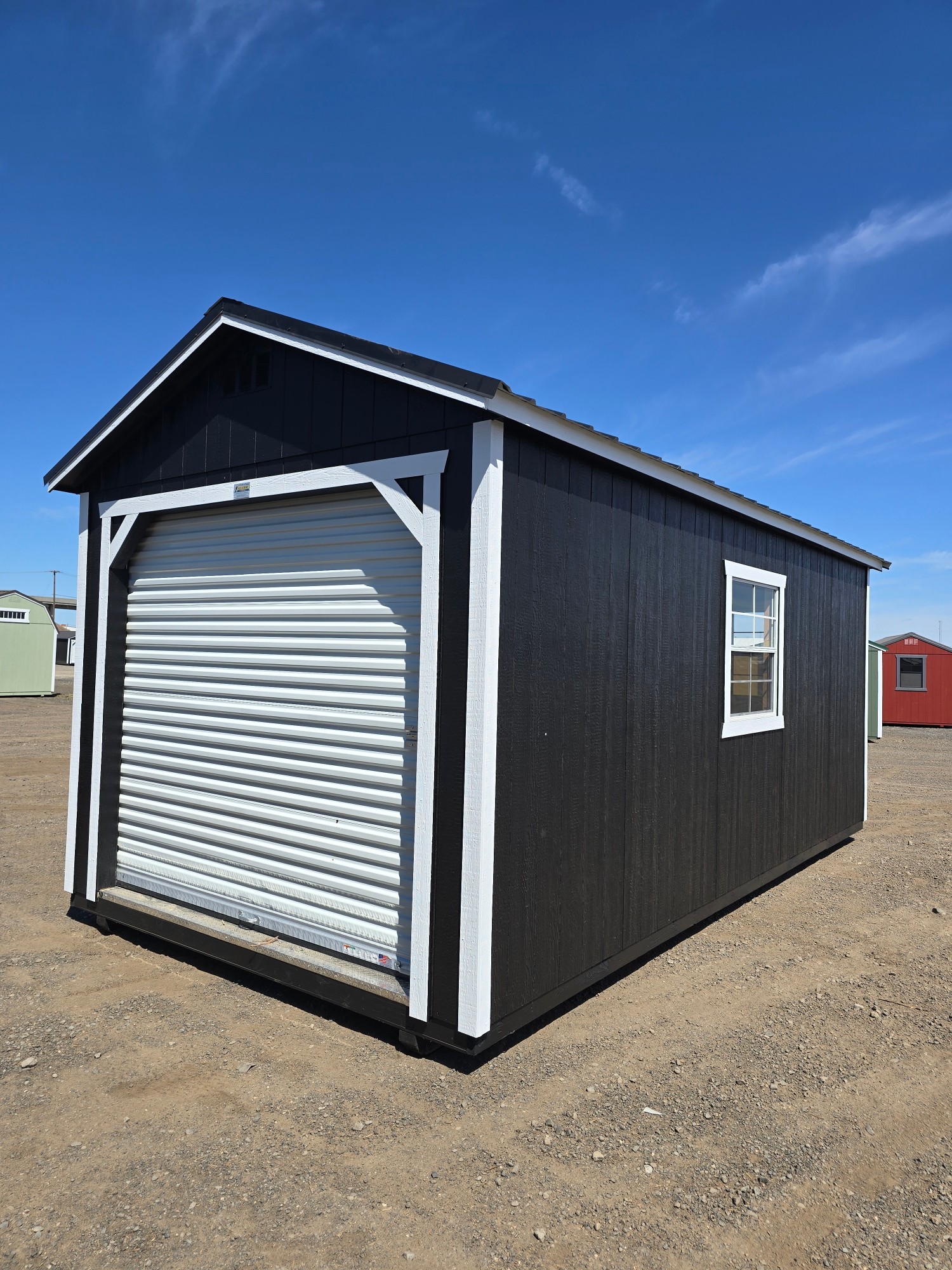 UPGRADED!!   Utility 8' Garage - 10x20
