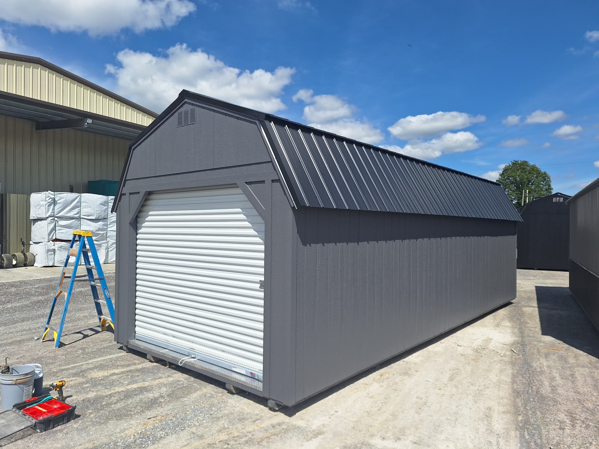 Lofted Barn Garage - 12x28 ( #38)