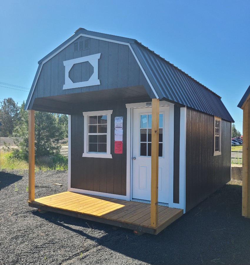 Lofted Barn Playhouse - 10x20 w/ Porch, 2 Lofts! image 2