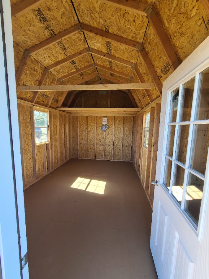 Lofted Barn Playhouse - 10x20 w/ Porch, 2 Lofts! image 6