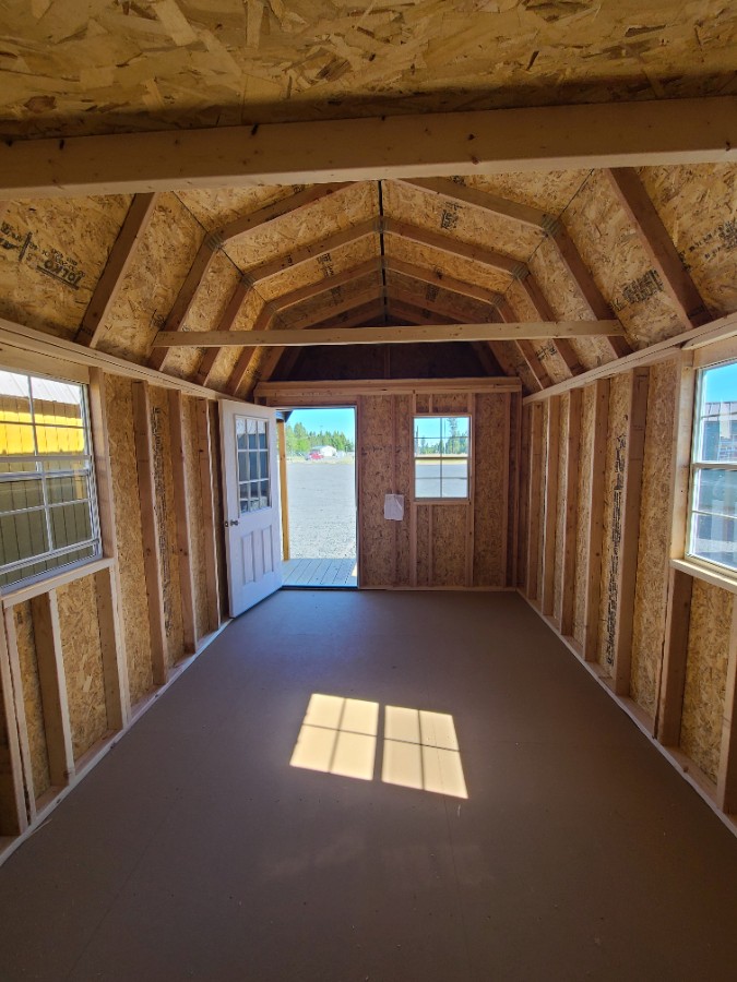 Lofted Barn Playhouse - 10x20 w/ Porch, 2 Lofts! image 8