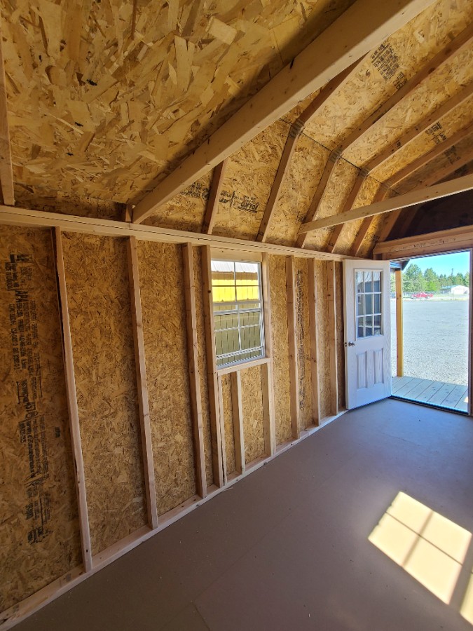 Lofted Barn Playhouse - 10x20 w/ Porch, 2 Lofts! image 9