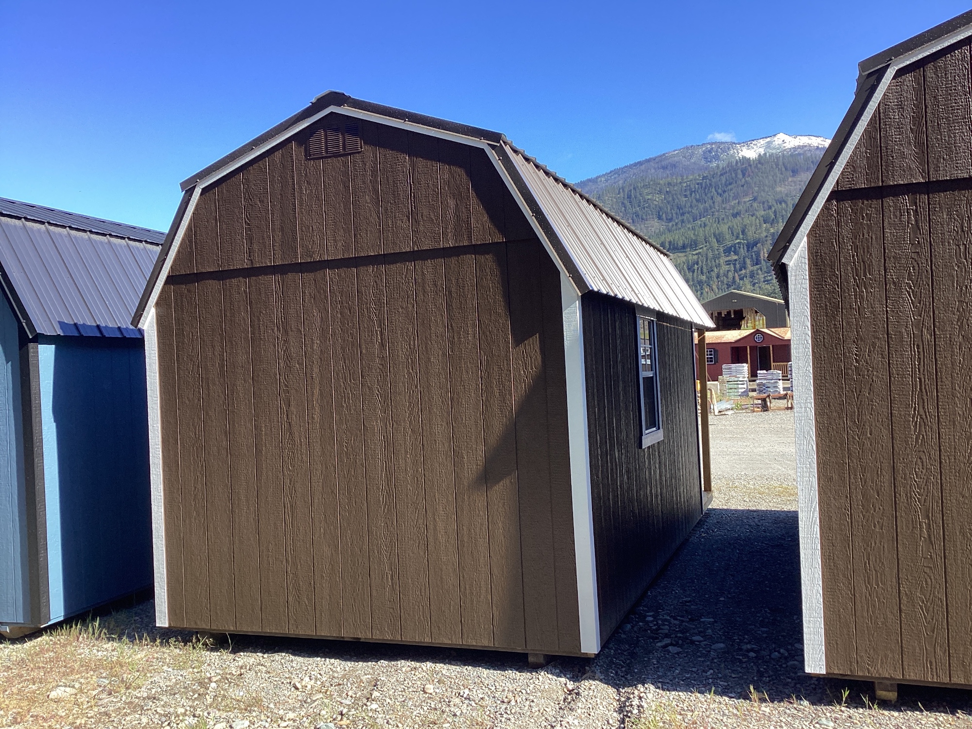 Lofted Barn Playhouse - 10x20 w/ Porch, 2 Lofts! image 13
