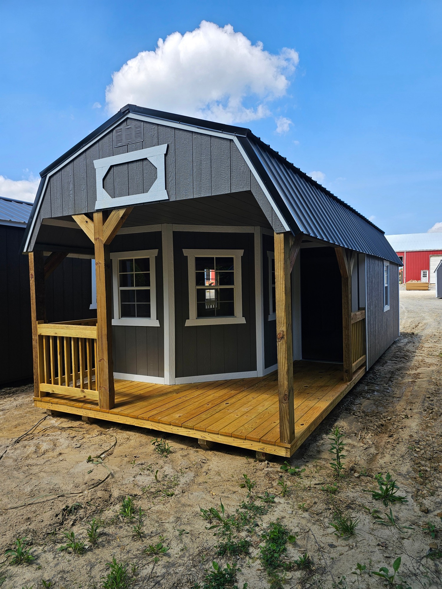 Lofted Barn Deluxe Playhouse - 12x28