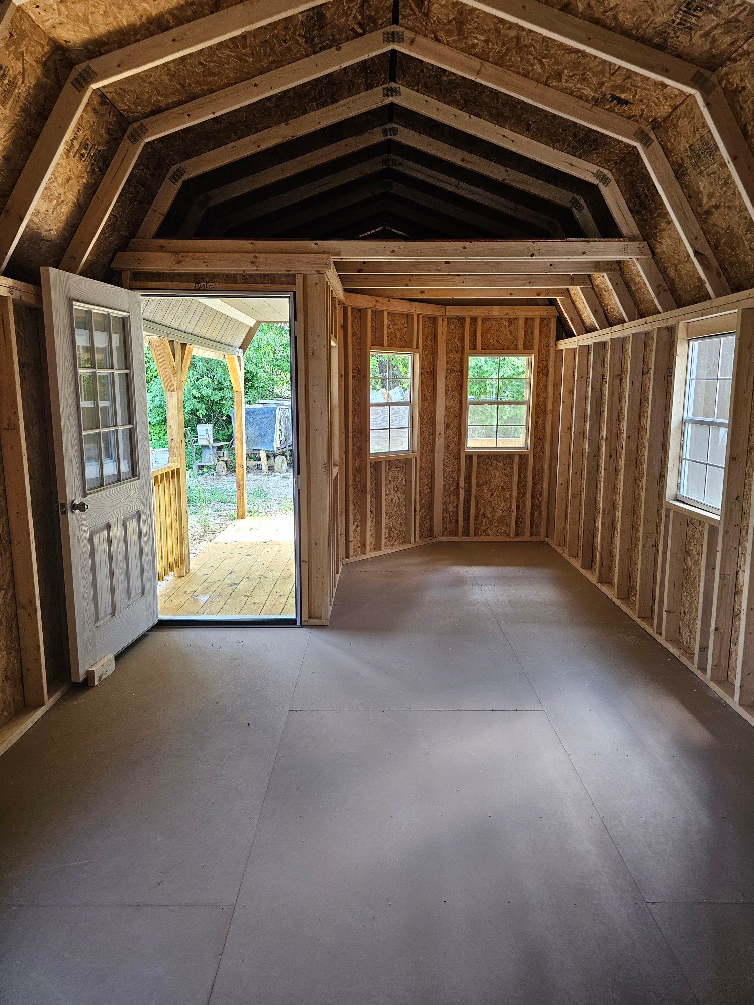 Lofted Barn Deluxe Playhouse - 12x28 image 4