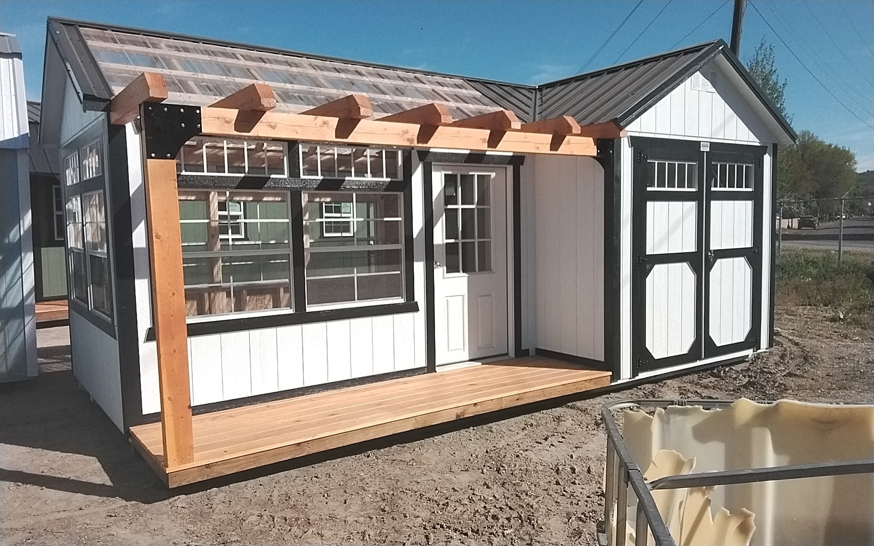 Utility Side Porch - 12x20