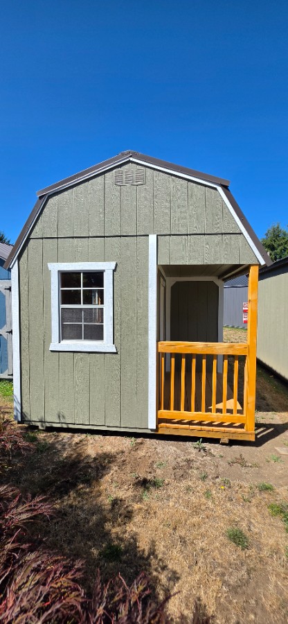 Lofted Barn Side Porch - 10x20 image 2
