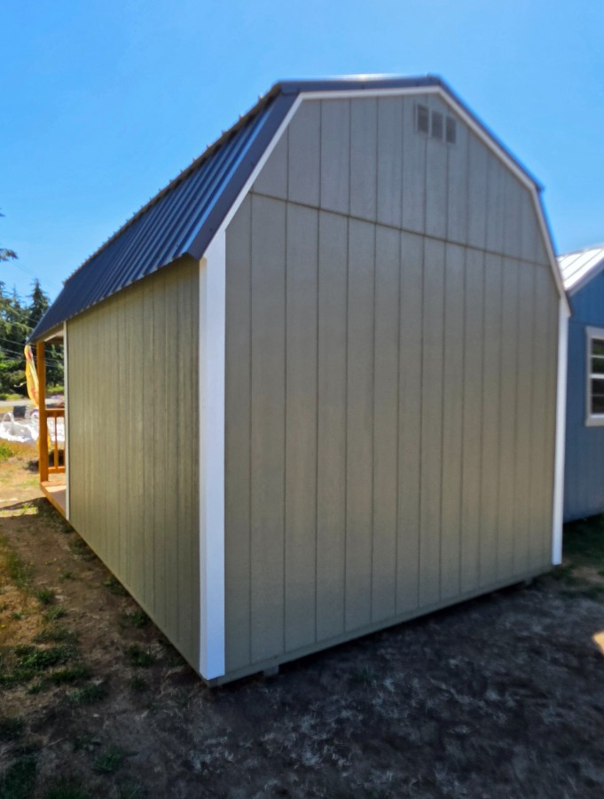 Lofted Barn Side Porch - 10x20 image 3