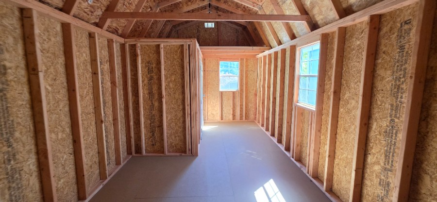 Lofted Barn Side Porch - 10x20 image 7
