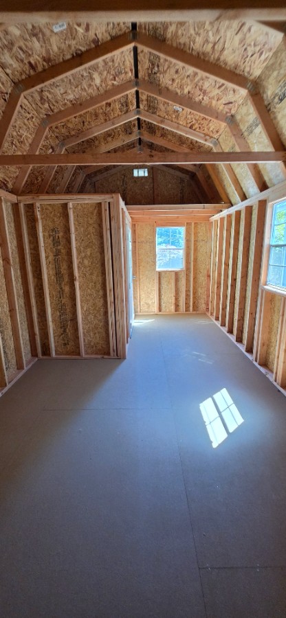 Lofted Barn Side Porch - 10x20 image 8