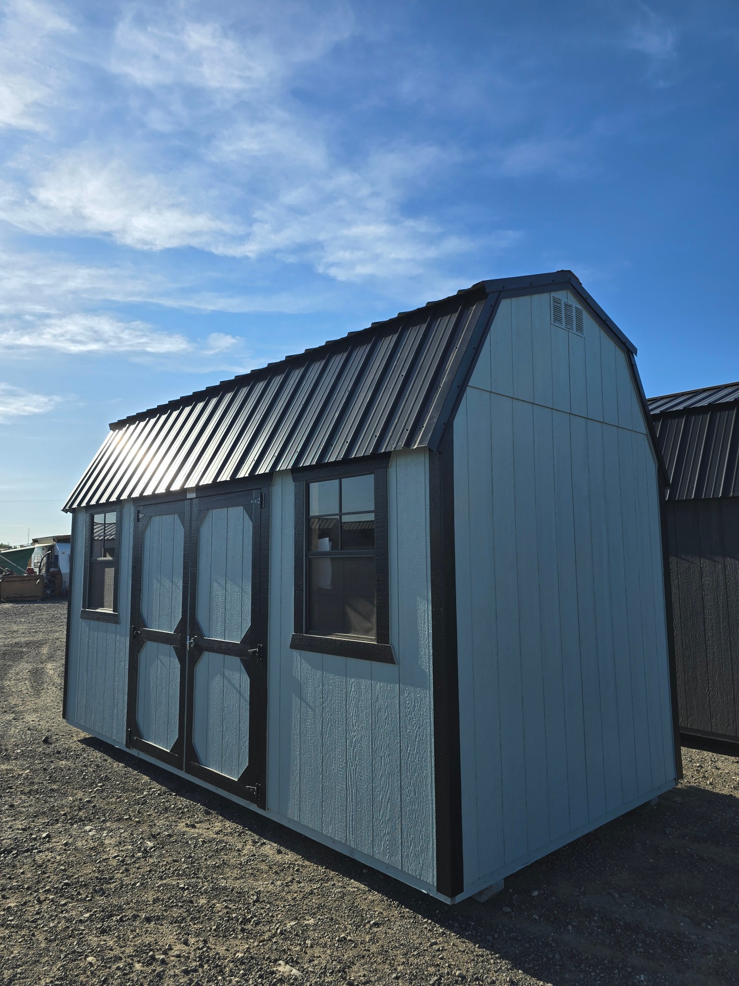 Side Lofted Barn - 8x16  **  Price includes 15% Discount  **