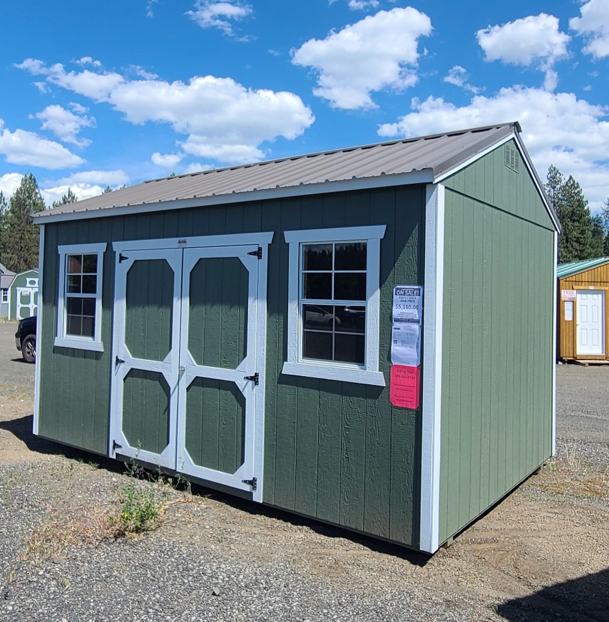 Utility - 10x16 w/ 8ft Walls!