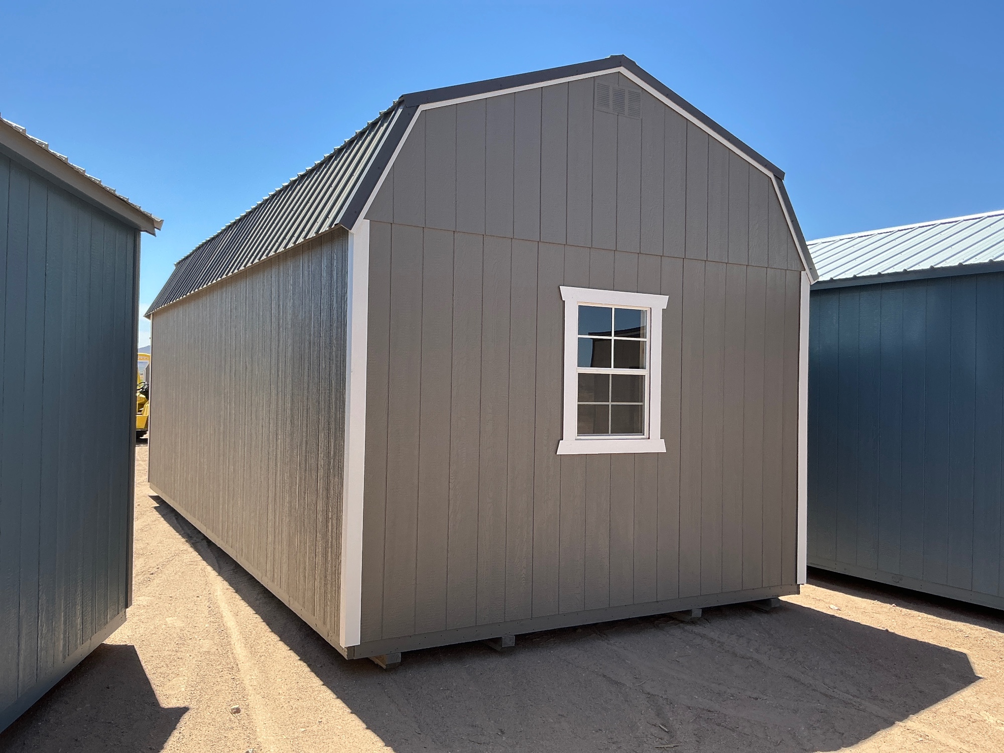 Lofted Barn Garage - 12x28 image 2