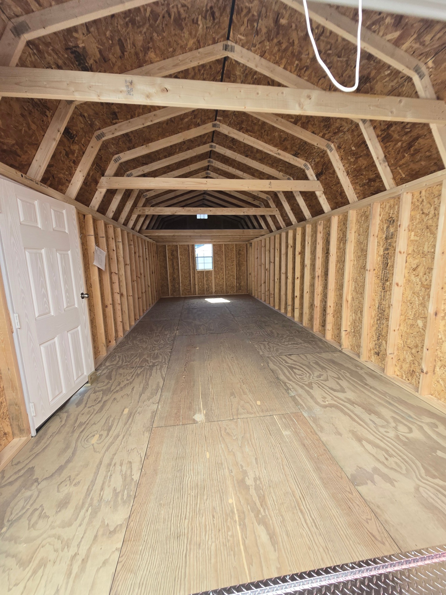 Lofted Barn Garage - 12x28 image 4