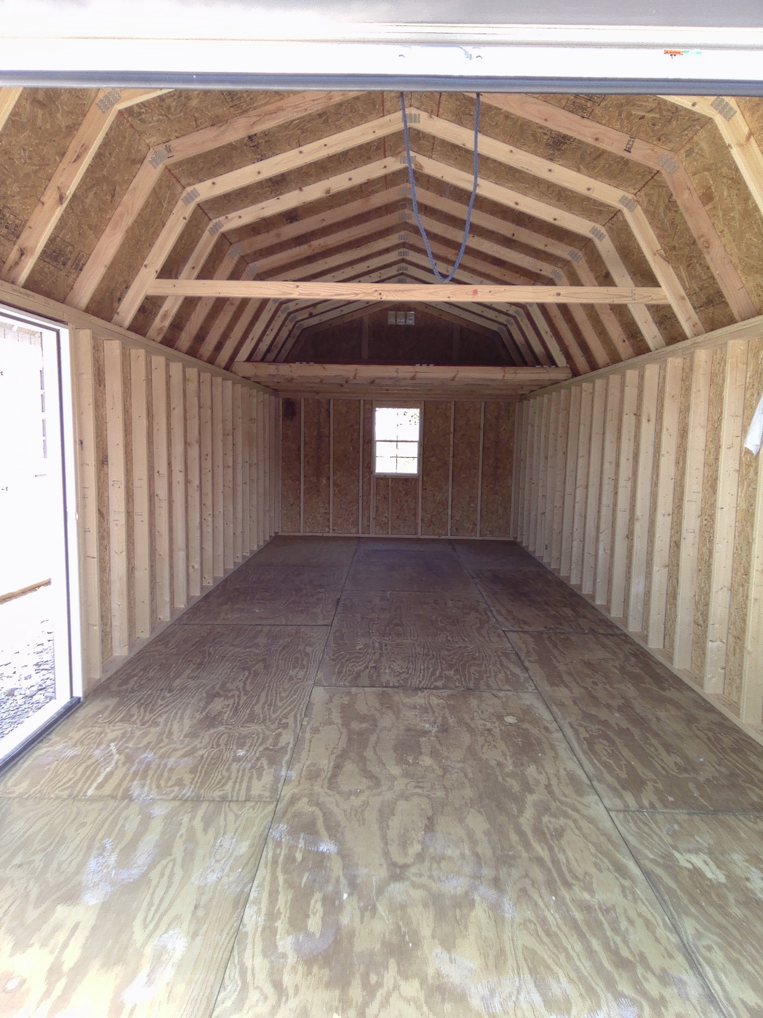 Lofted Barn Garage - 12x28 image 4