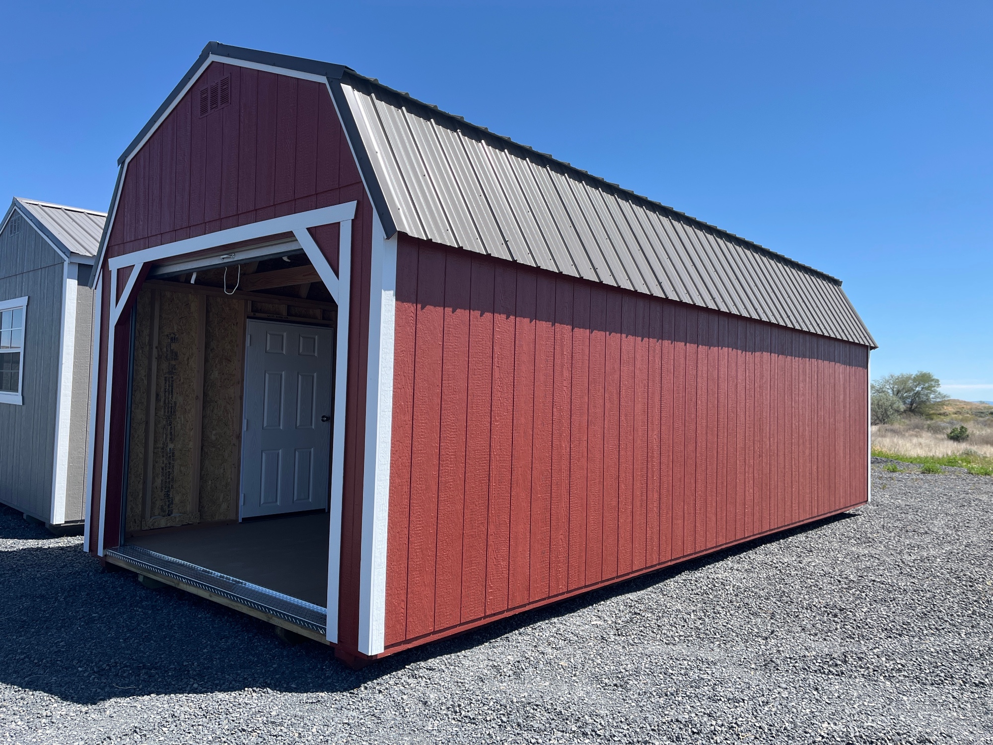 Lofted Barn Garage - 12x28