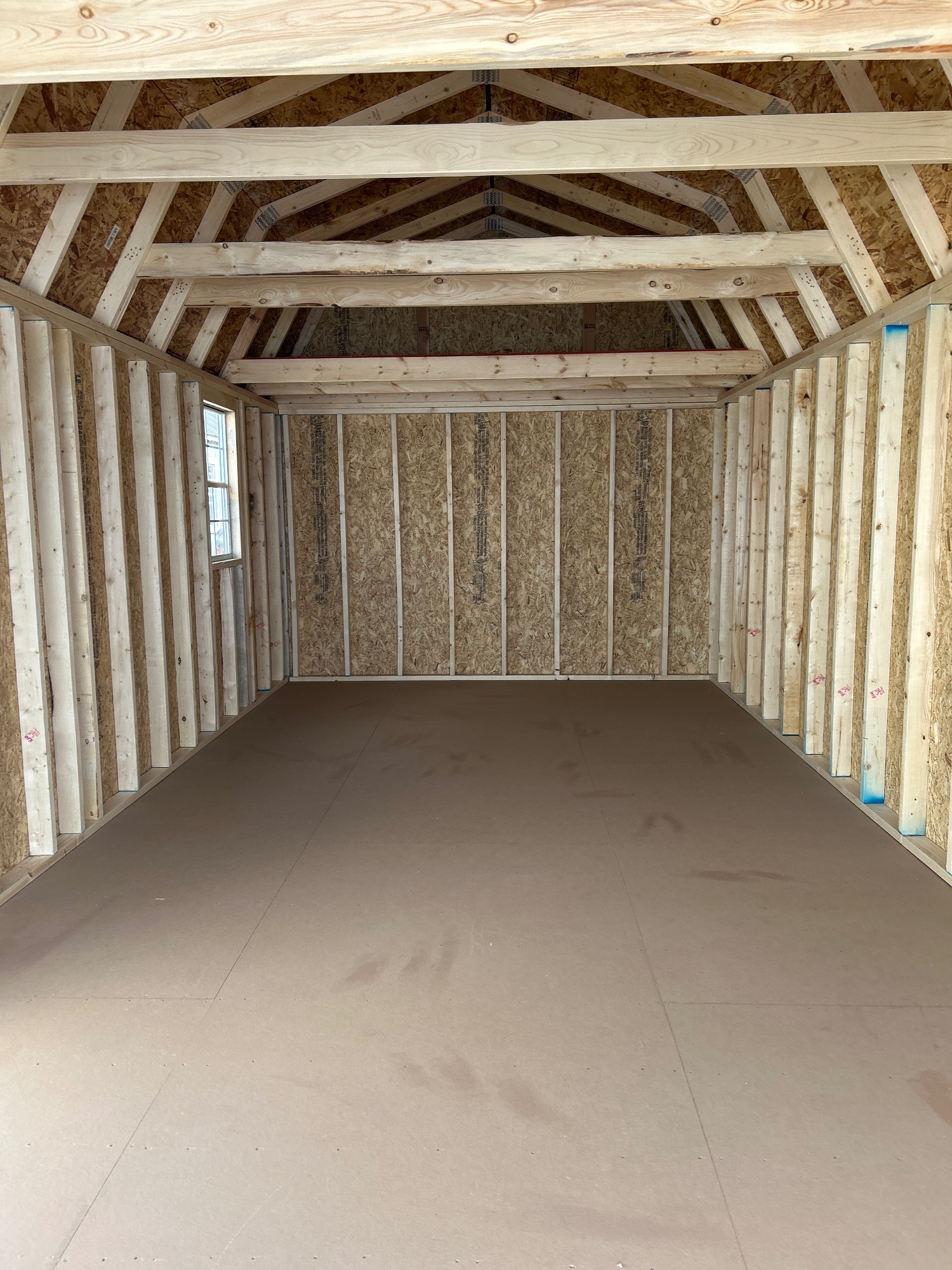 Lofted Barn Garage - 12x24 image 4