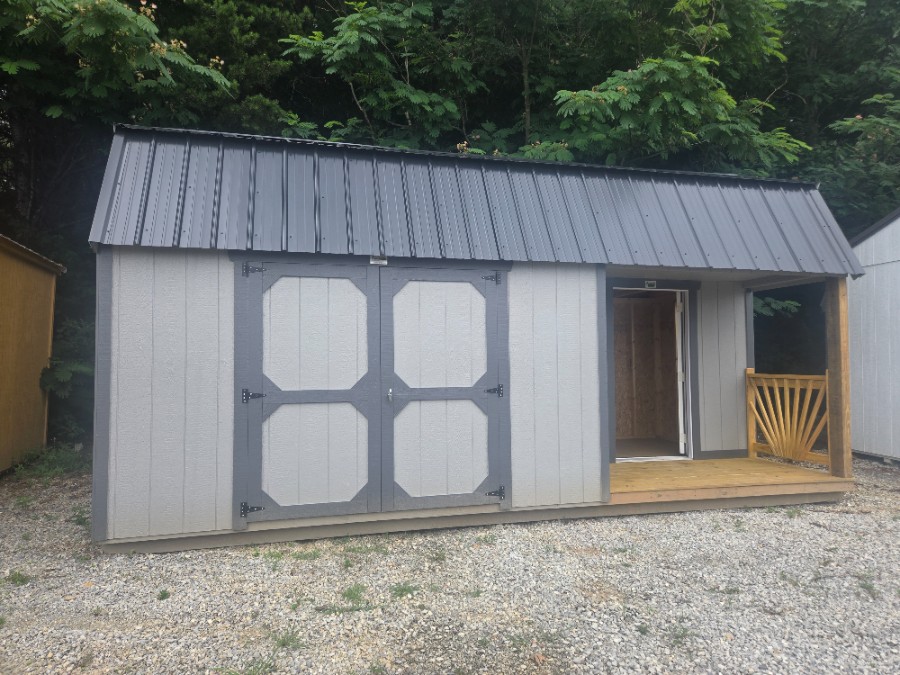 #12 Lofted Barn Side Porch - 10x20