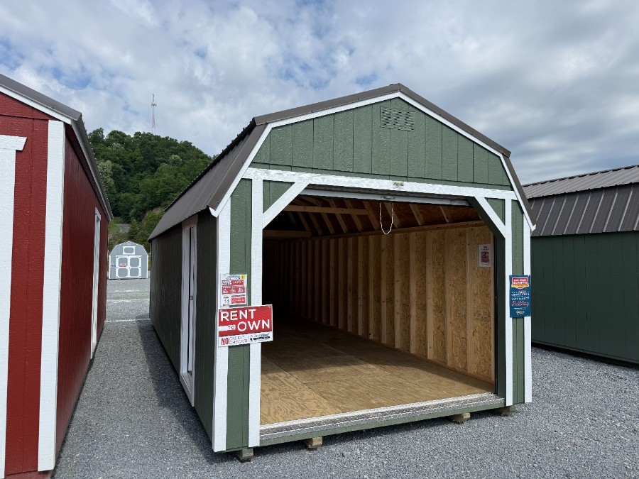 #14 Lofted Barn Garage 12×28