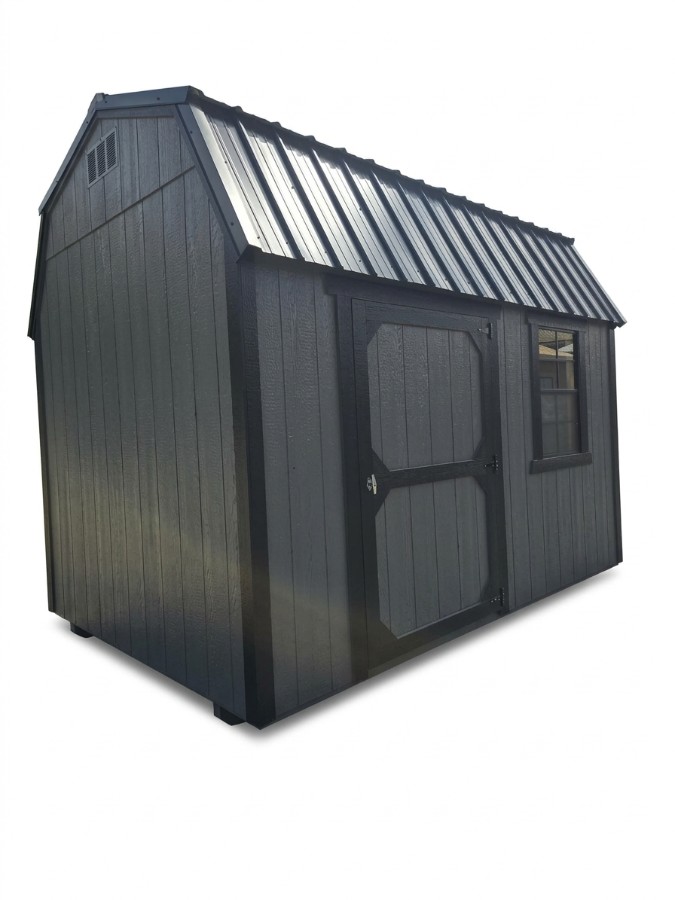 Side Lofted Barn - 8x12 - (In Stock)