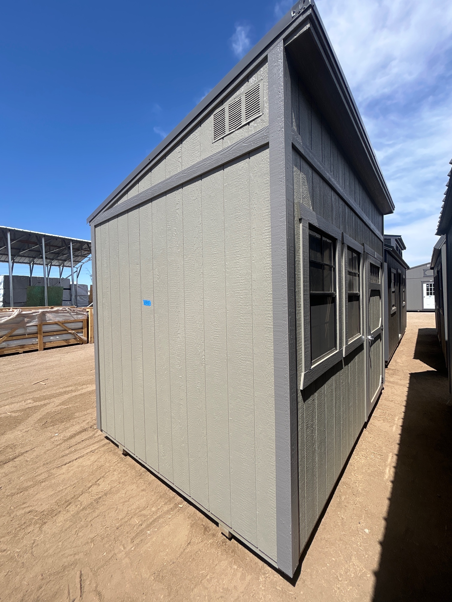 Studio - 8x12 with radiant barrier interior