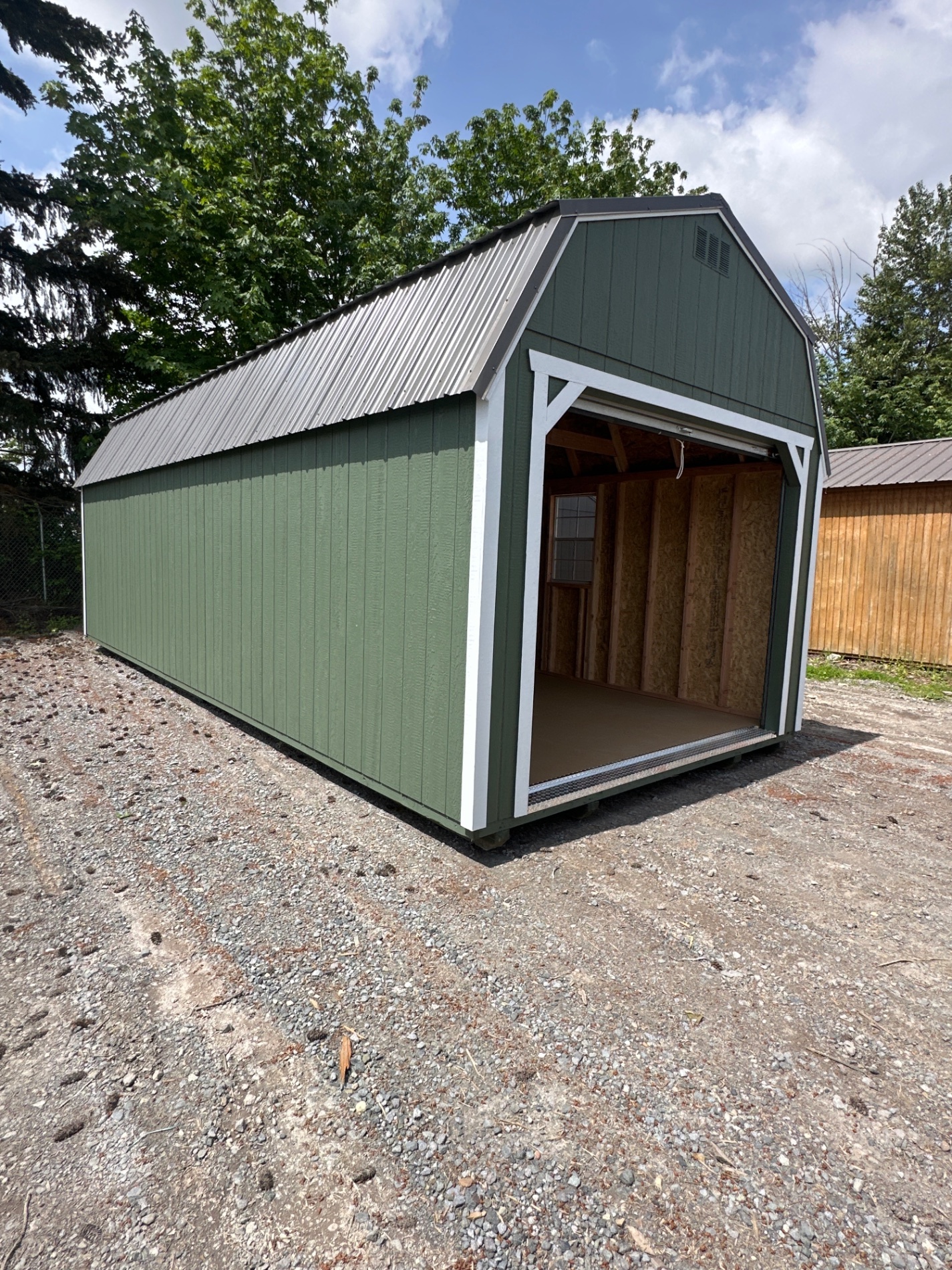 Lofted Barn Garage - 12x28