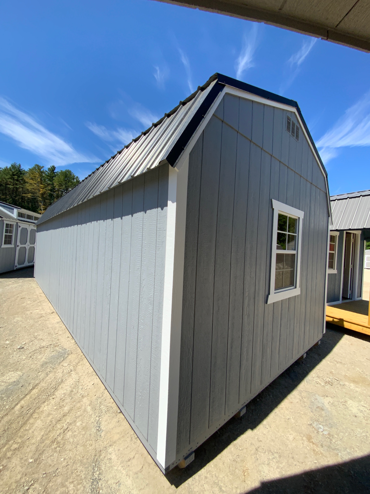 Lofted Barn Garage - 12x28 image 4