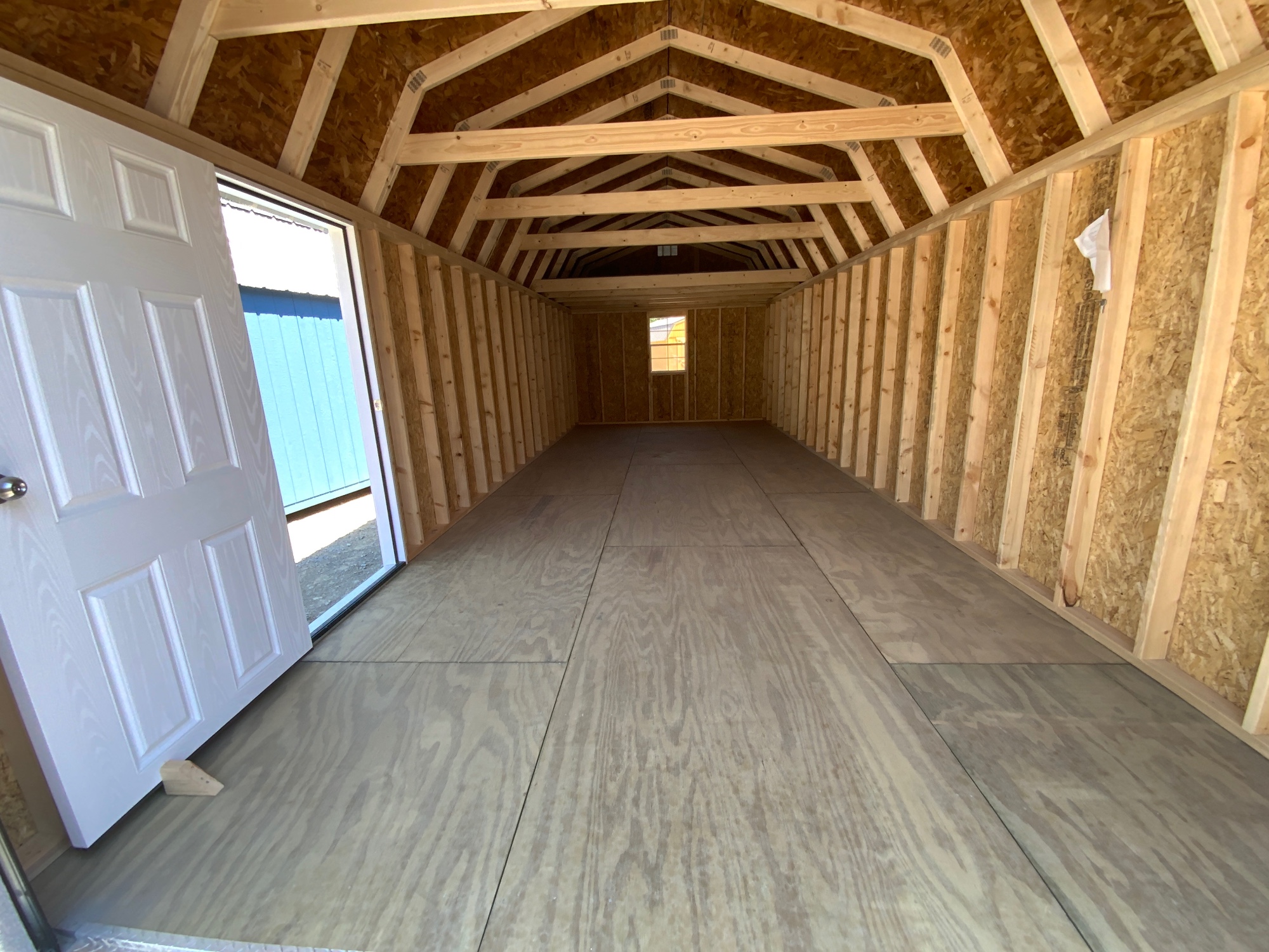 Lofted Barn Garage - 12x28 image 5