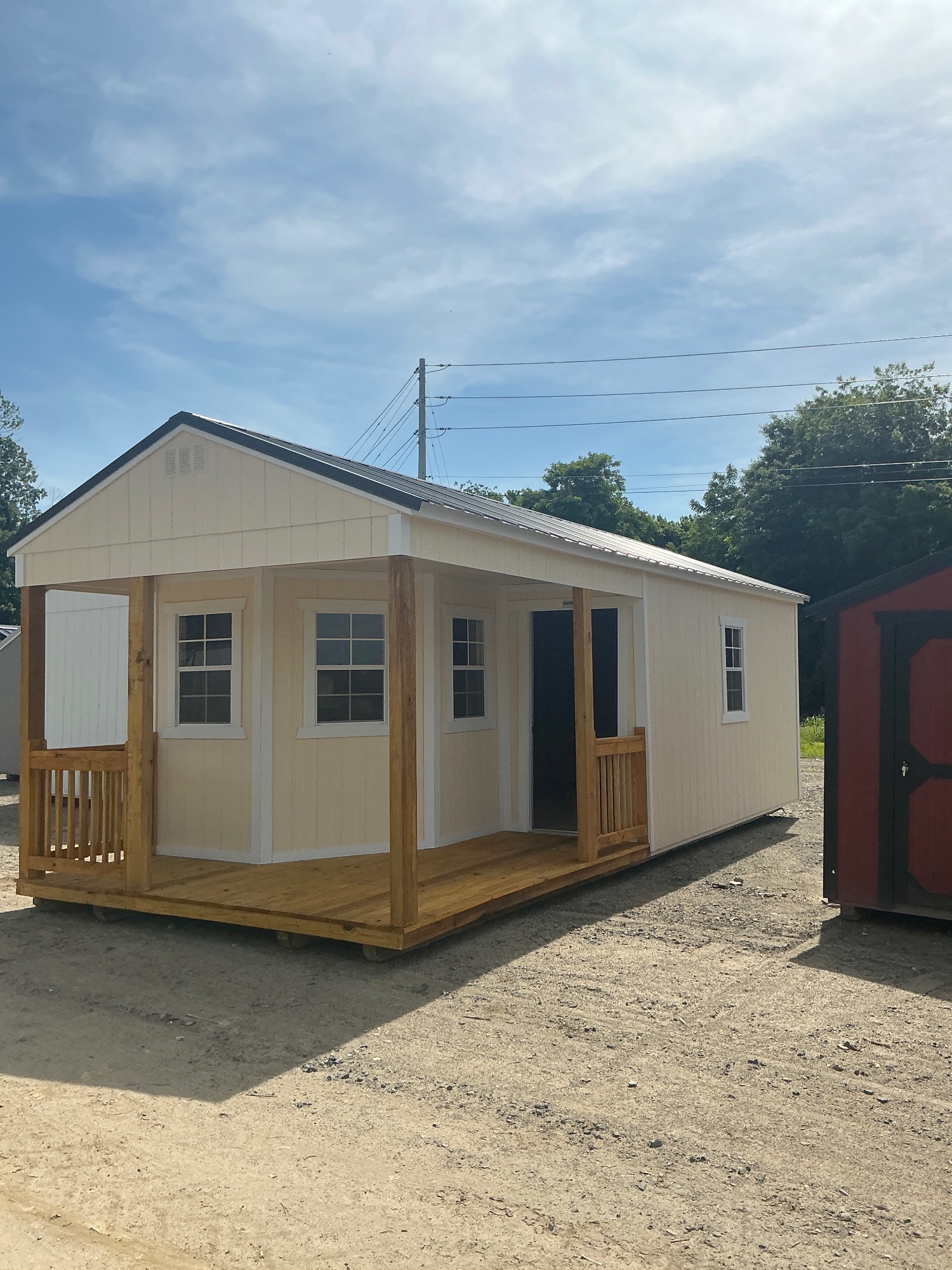 Utility Deluxe Playhouse - 12x28