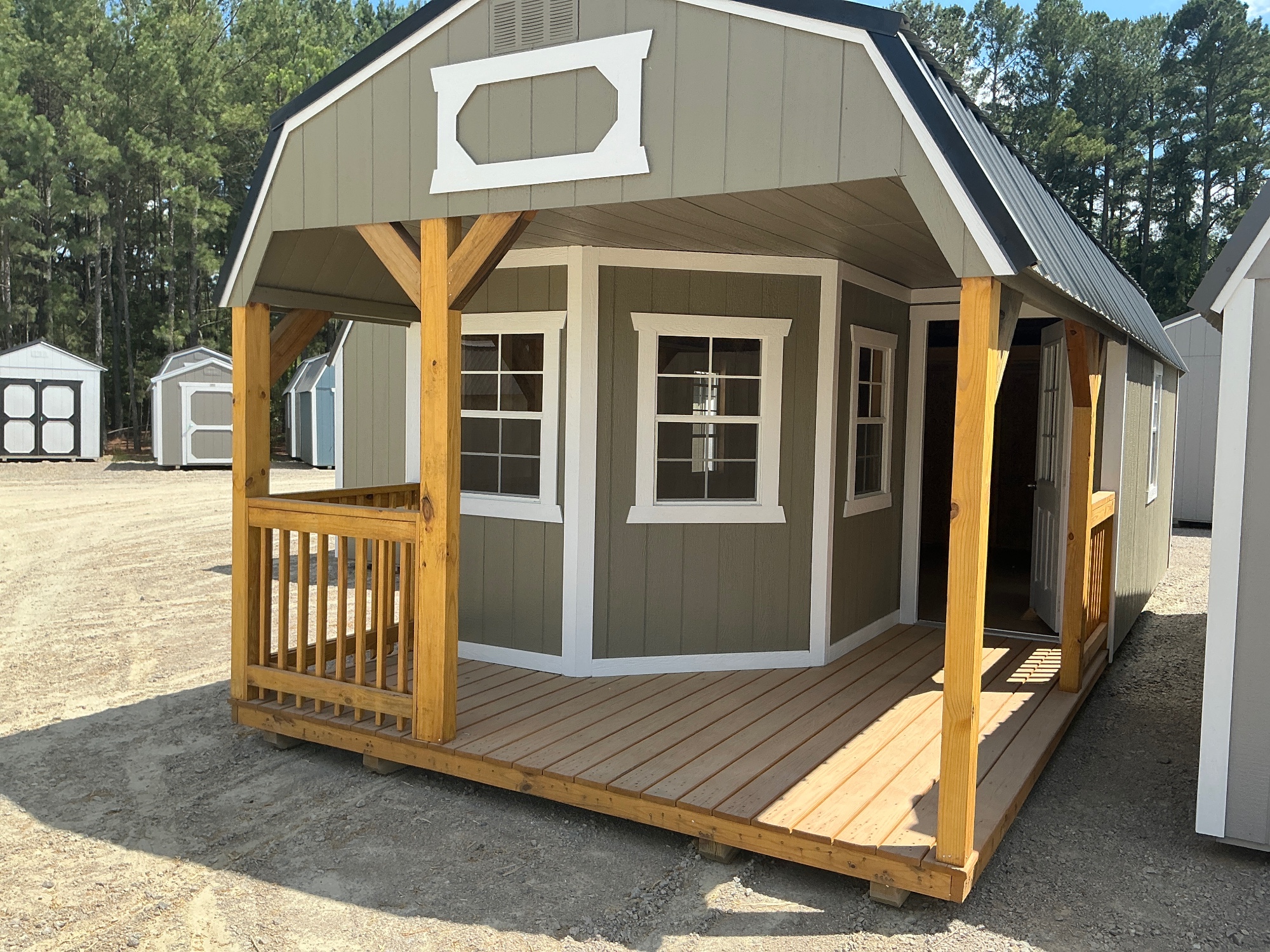 Lofted Barn Deluxe Playhouse - 12x28