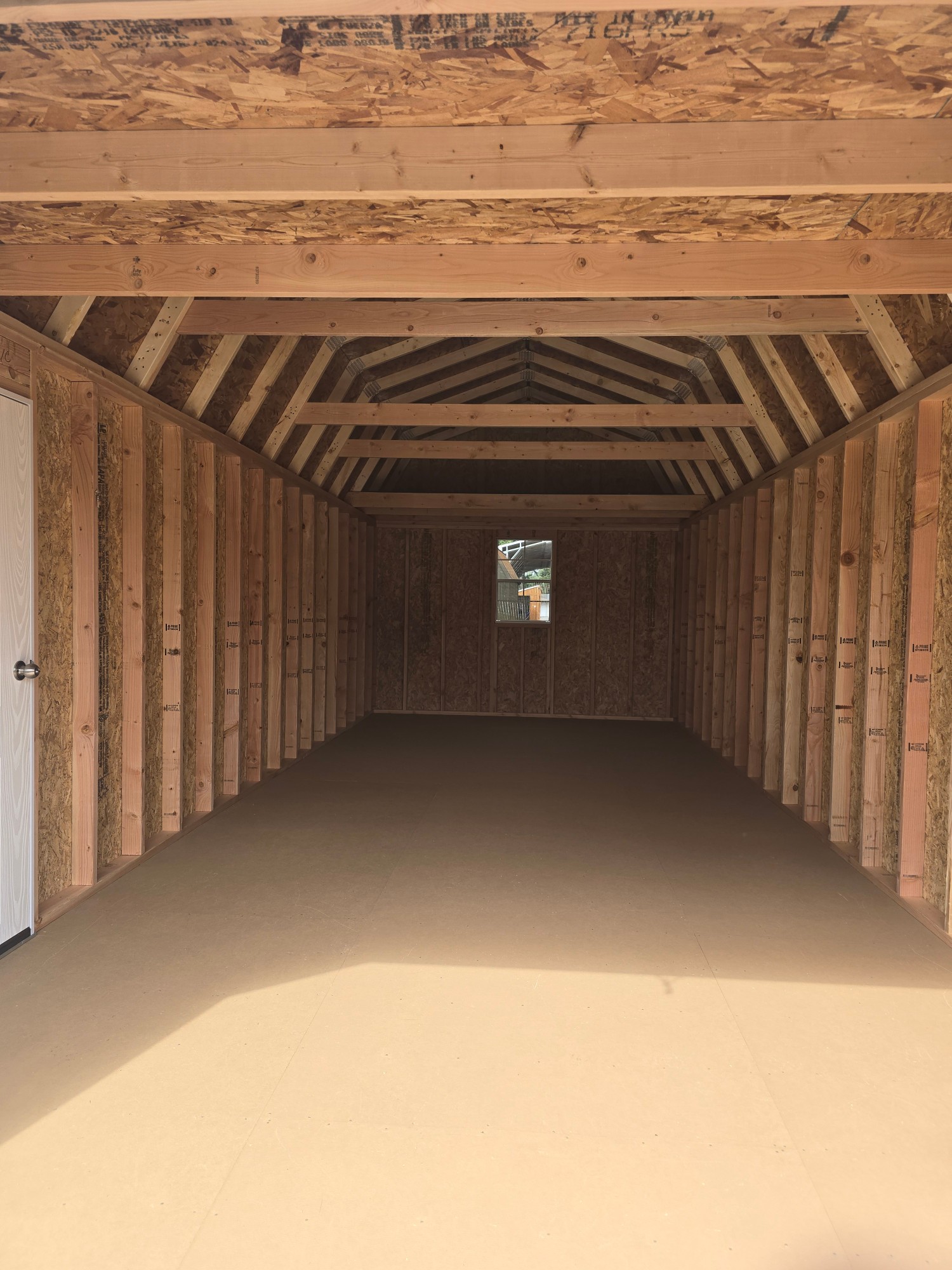 Lofted Barn Garage - 12x28