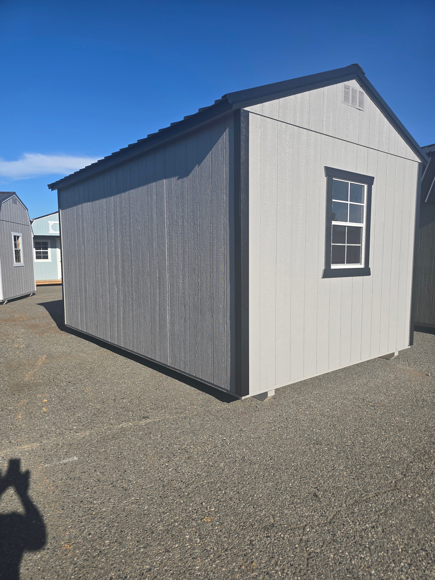 Utility 8' Garage - 10x16 image 2