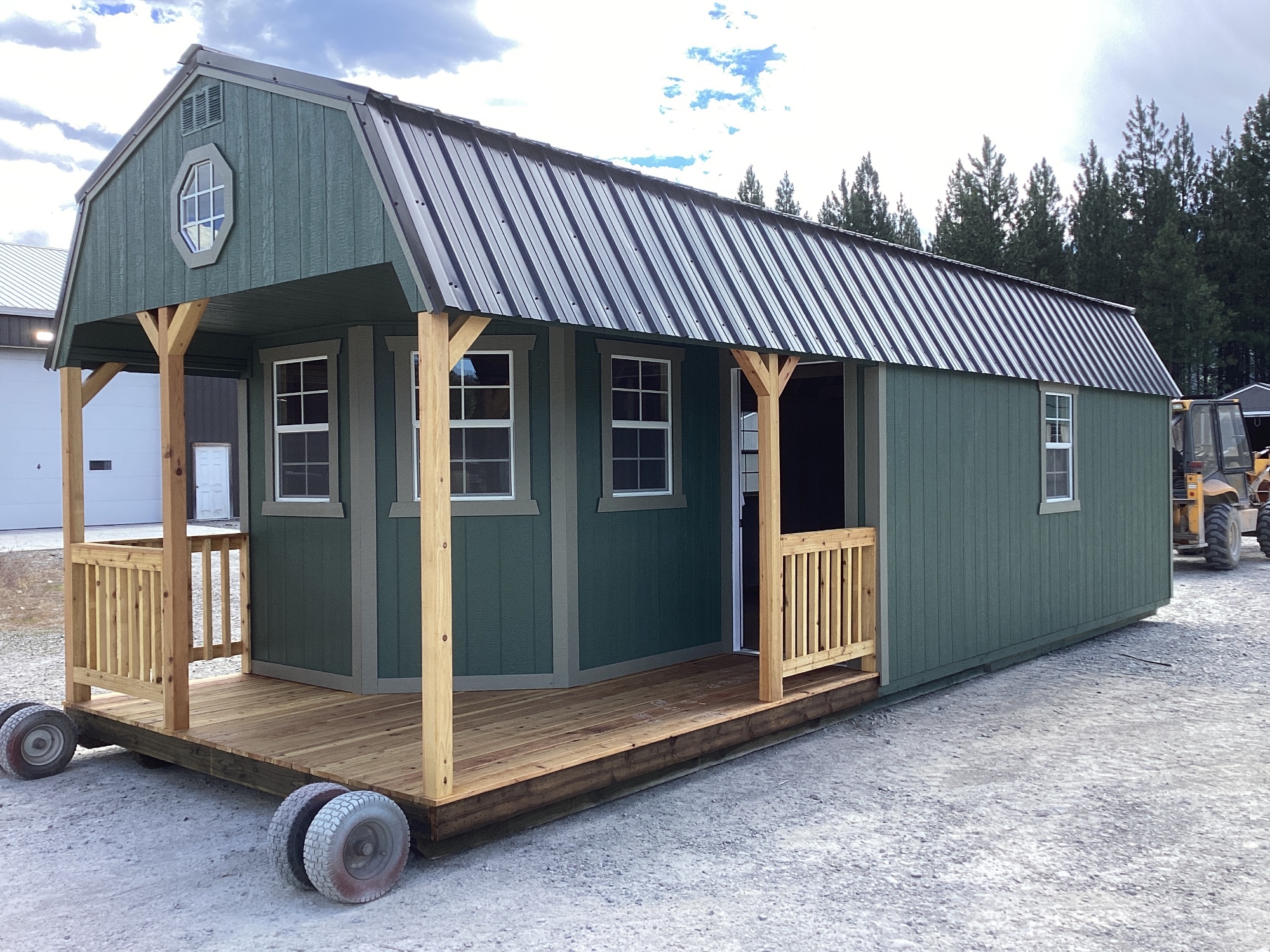 Lofted Barn Deluxe Playhouse - 12x32