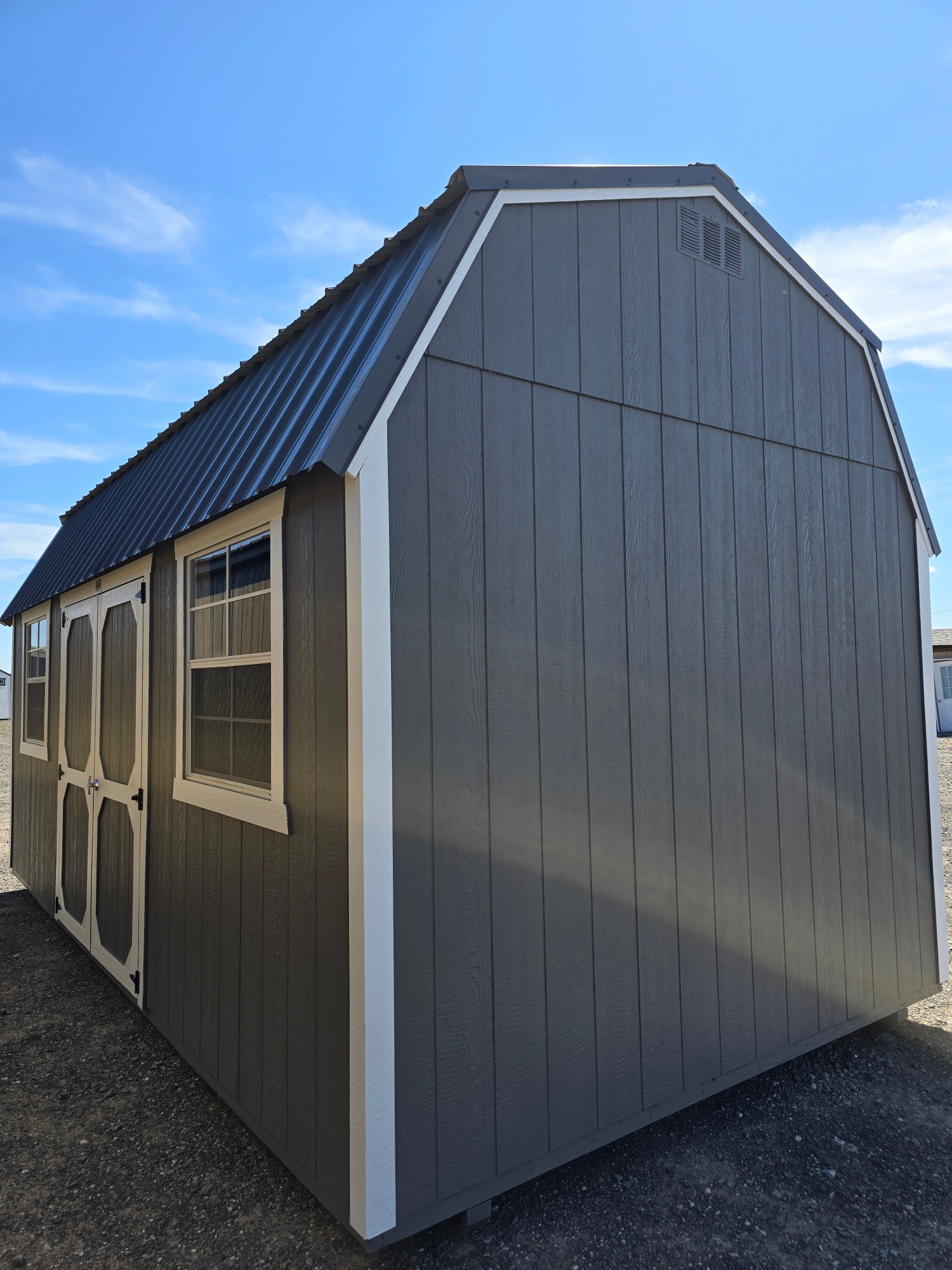 Side Lofted Barn - 10x20  **  Price includes 15% Discount  **