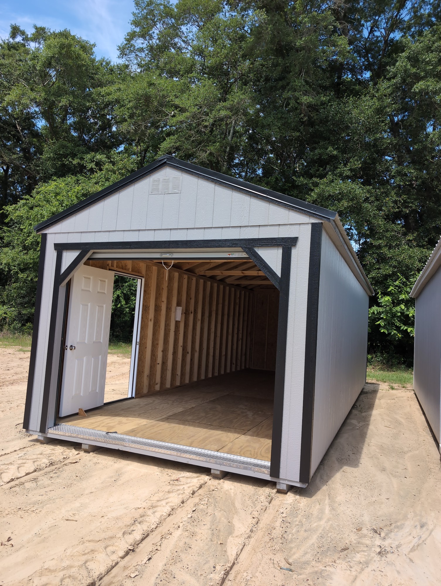 【レア】Early Bird チャコールグレイ brunt Haslett Enterprises, LLC | Old Hickory Buildings
