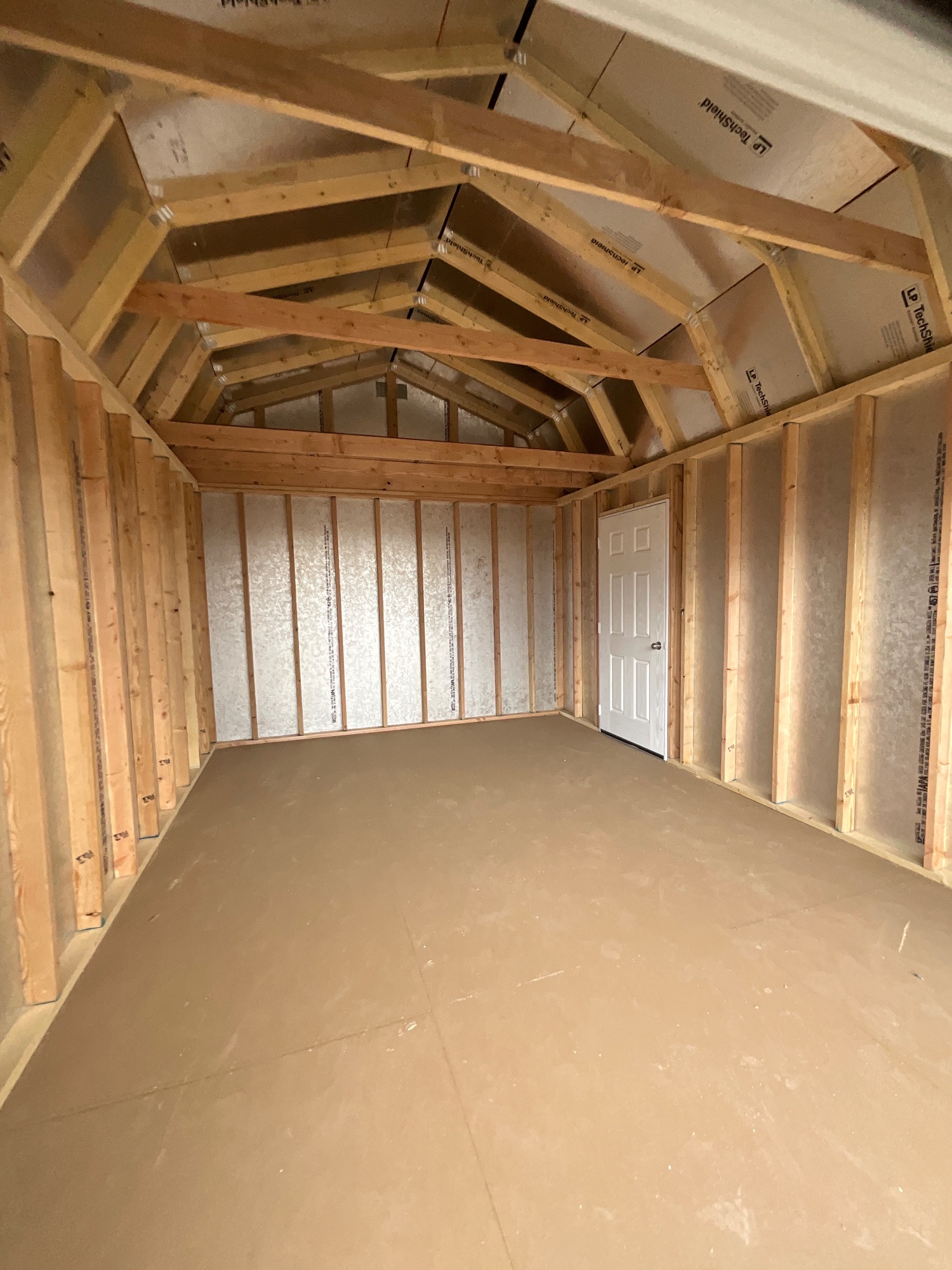 Lofted Barn Garage - 12x16 image 6
