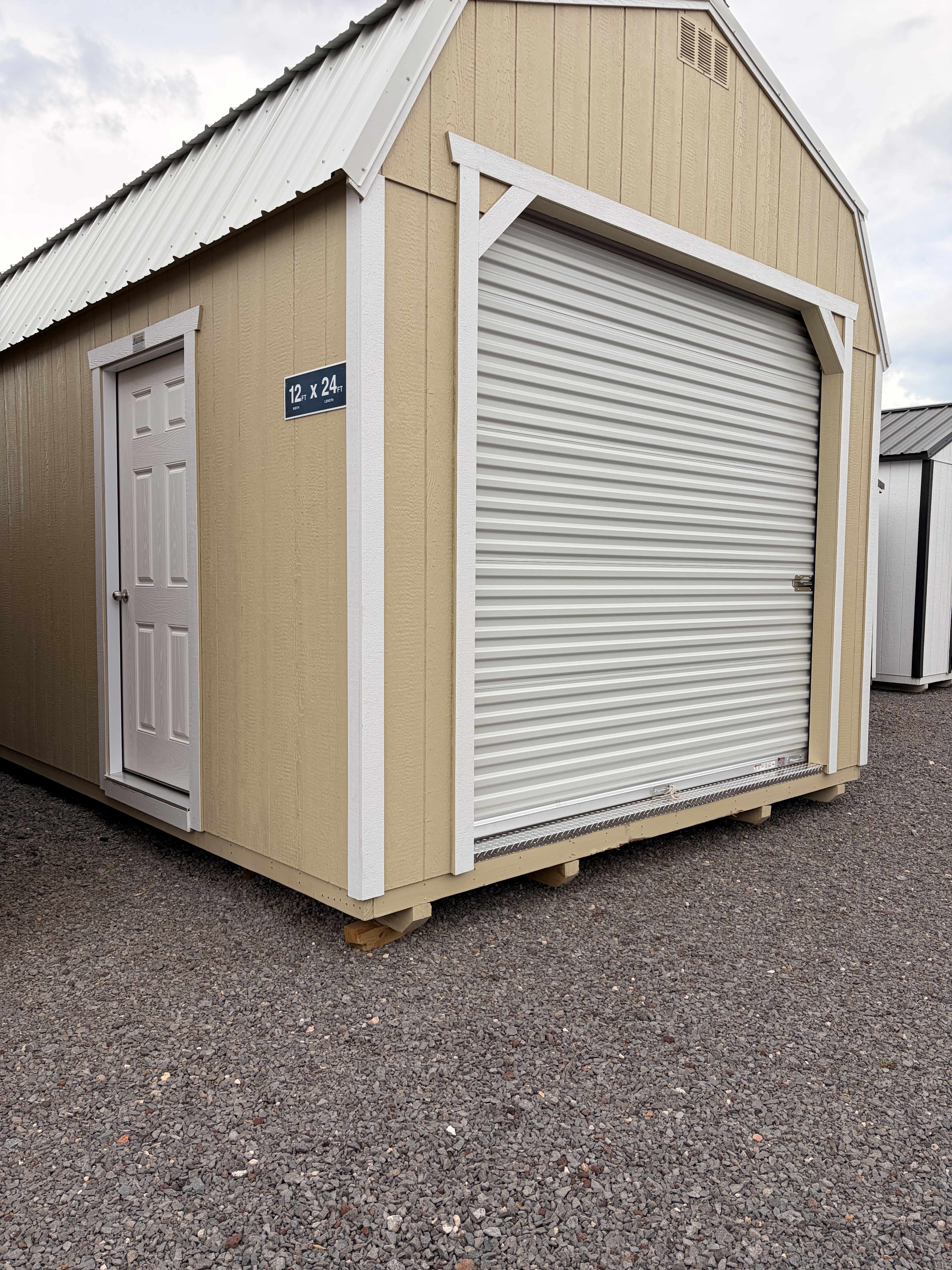 Lofted Barn Garage - 12x24