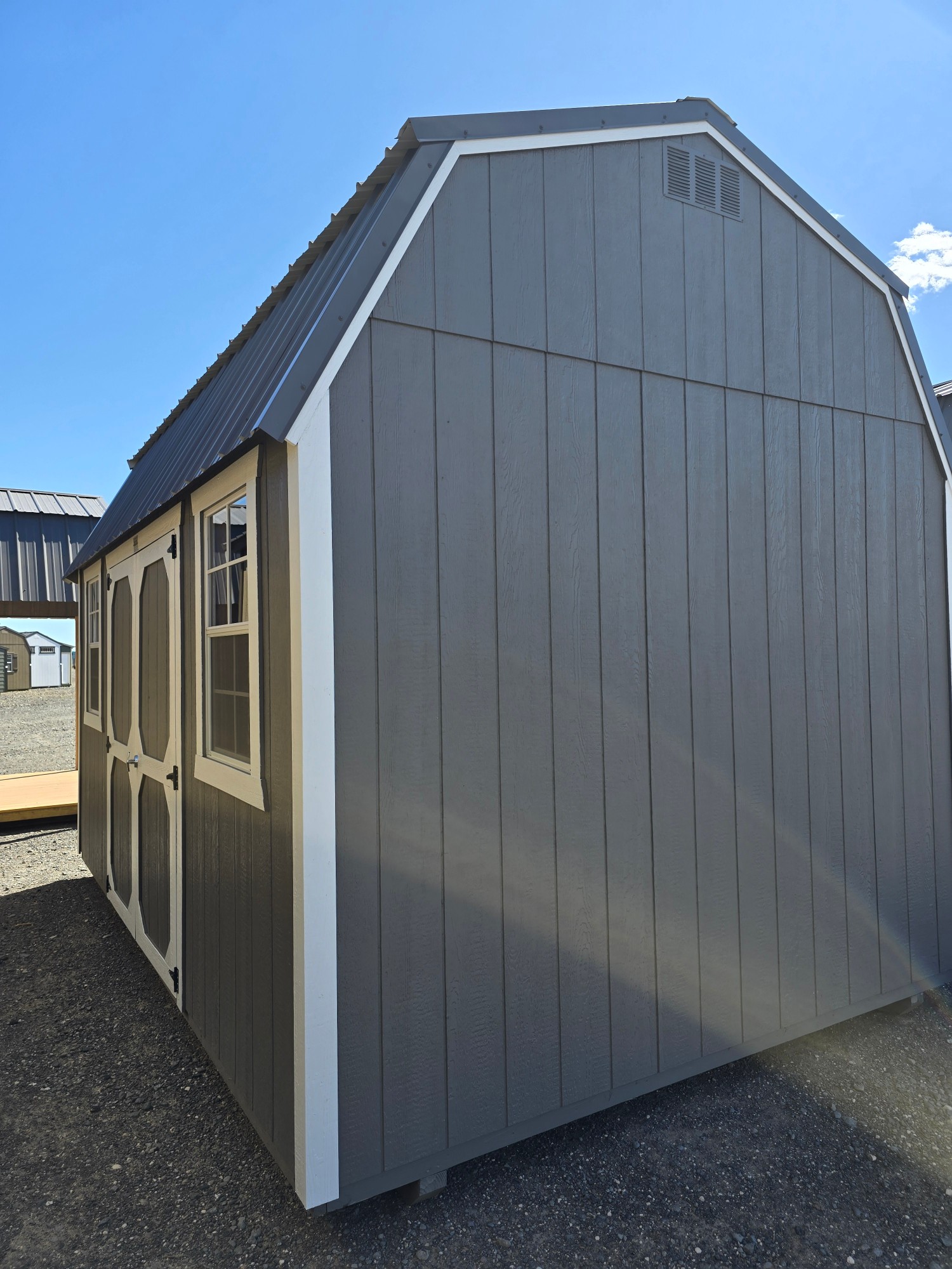 Side Lofted Barn - 10x16  **  Price includes 15% Discount  **