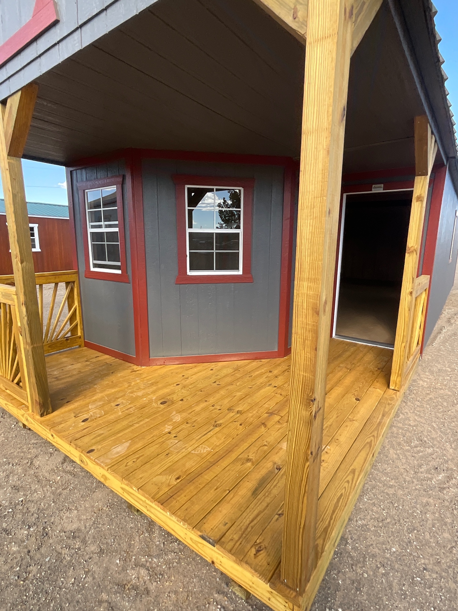 Lofted Barn Deluxe Playhouse - 12x40