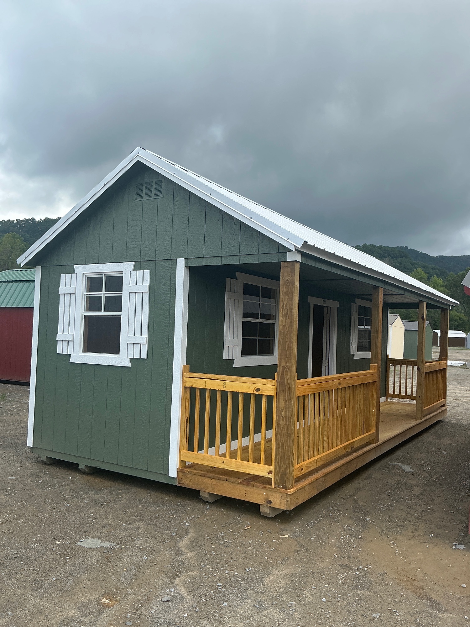 Utility Side Porch - 12x24