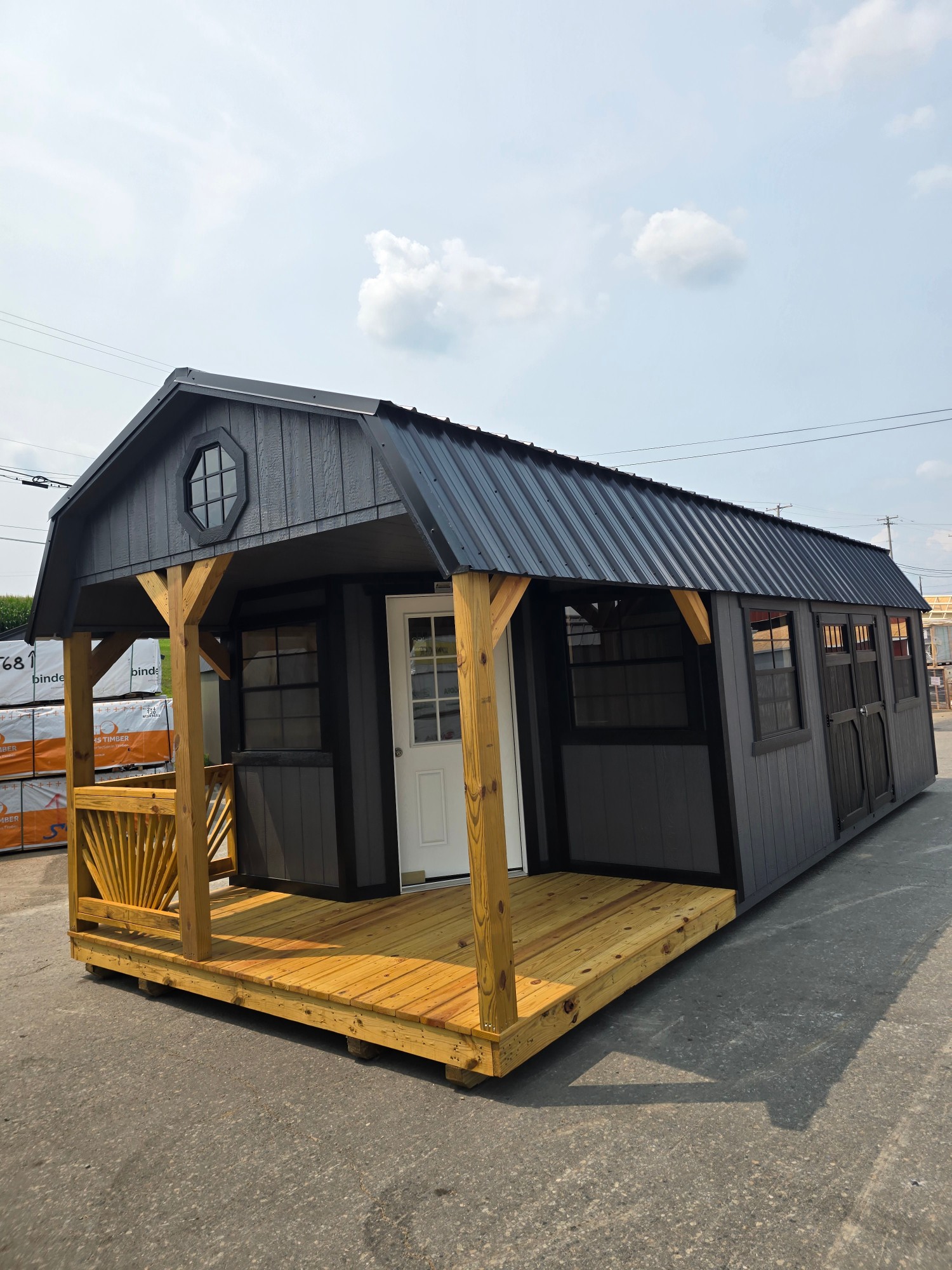Lofted Barn Deluxe Playhouse - 12x28