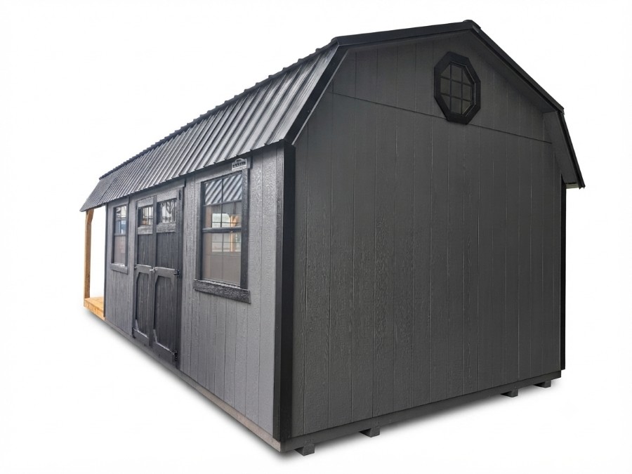 Lofted Barn Deluxe Playhouse - 12x28 (In Stock) image 3