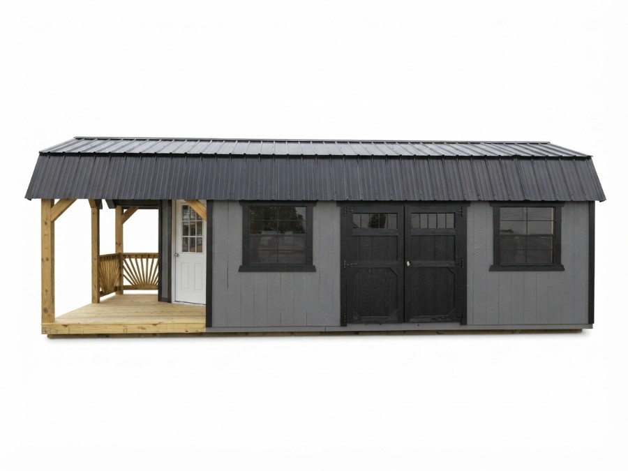 Lofted Barn Deluxe Playhouse - 12x28 (In Stock) image 4