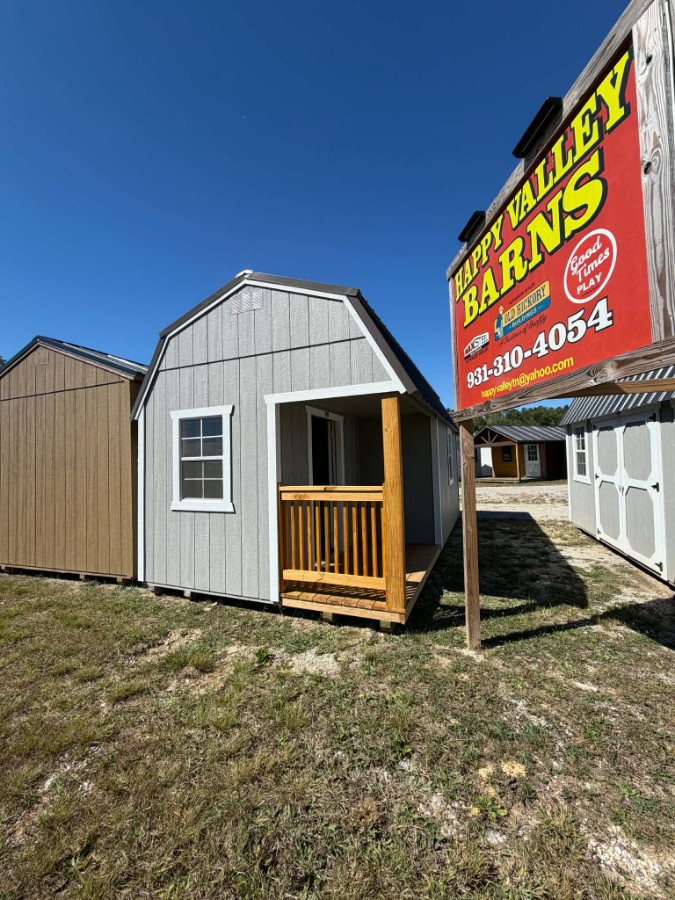 Lofted Barn Side Porch - 10x20