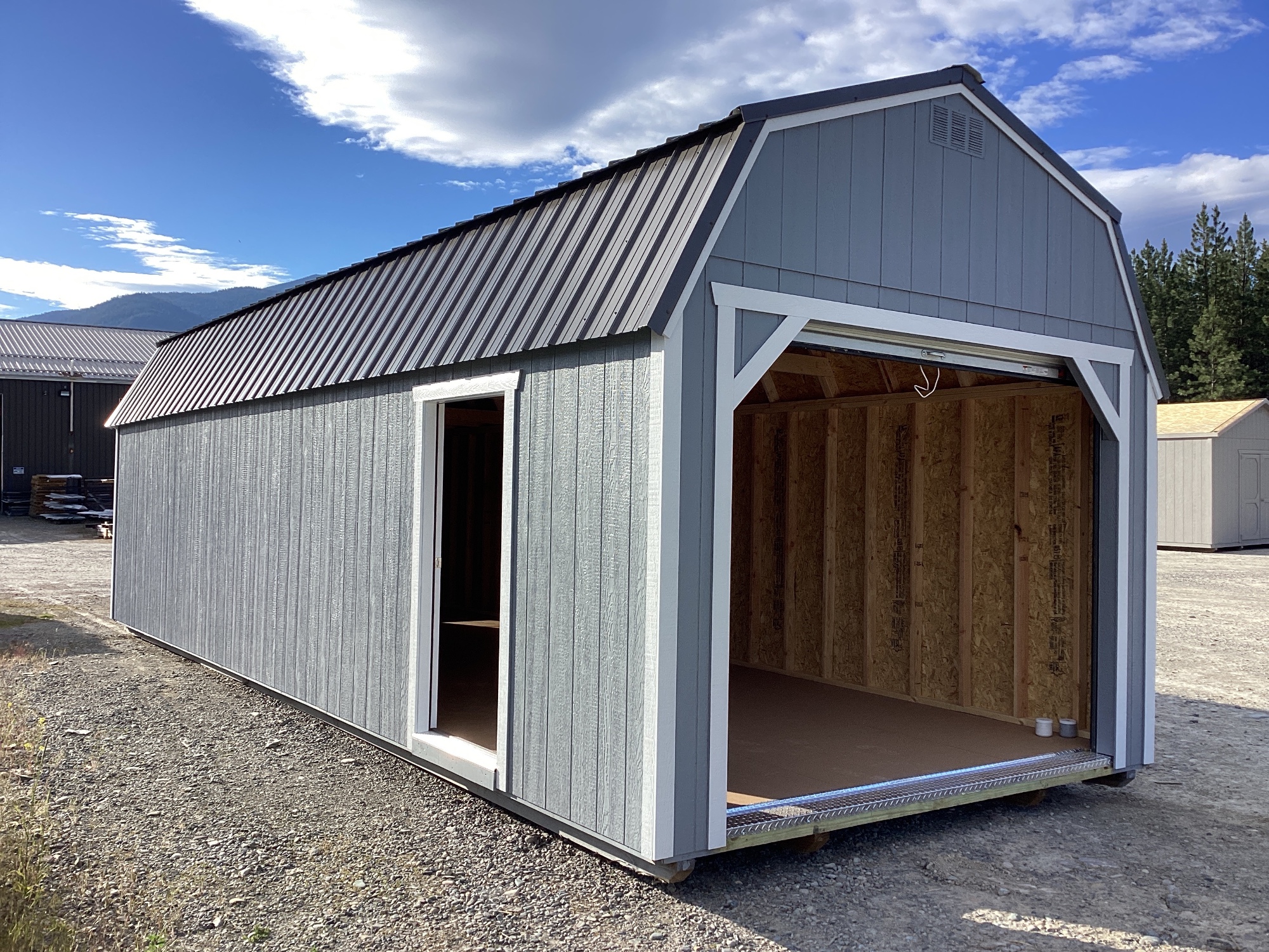 Lofted Barn Garage - 12x32