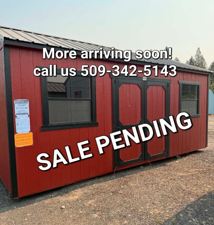Utility - 10x20 8ft Walls, 2 Windows!